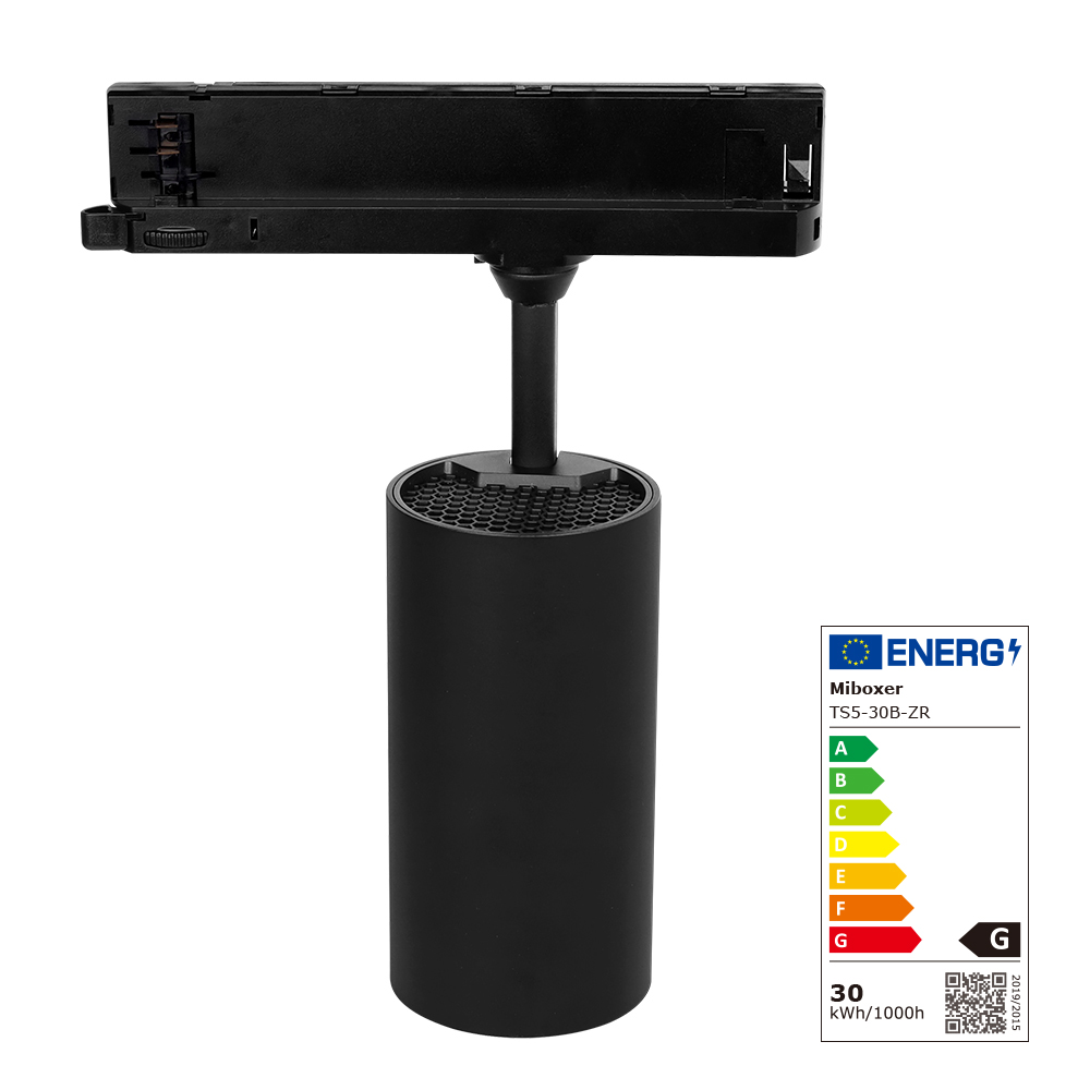 TS5-30B-ZR 30W RGB+CCT LED Track Spotlight - Tuya Zigbee 3.0 + 2.4G - White/Black optional TS5-30B-ZR 30W RGB+CCT LED Track Spotlight - Tuya Zigbee 3.0 + 2.4G - White/Black optional